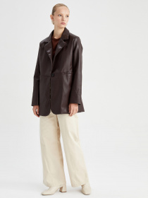 Шкіряна куртка DeFacto модель Y7173AZ-BN298 Фото