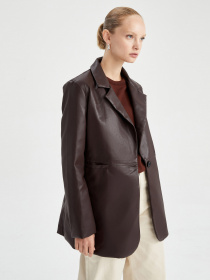 Шкіряна куртка DeFacto модель Y7173AZ-BN298 Фото