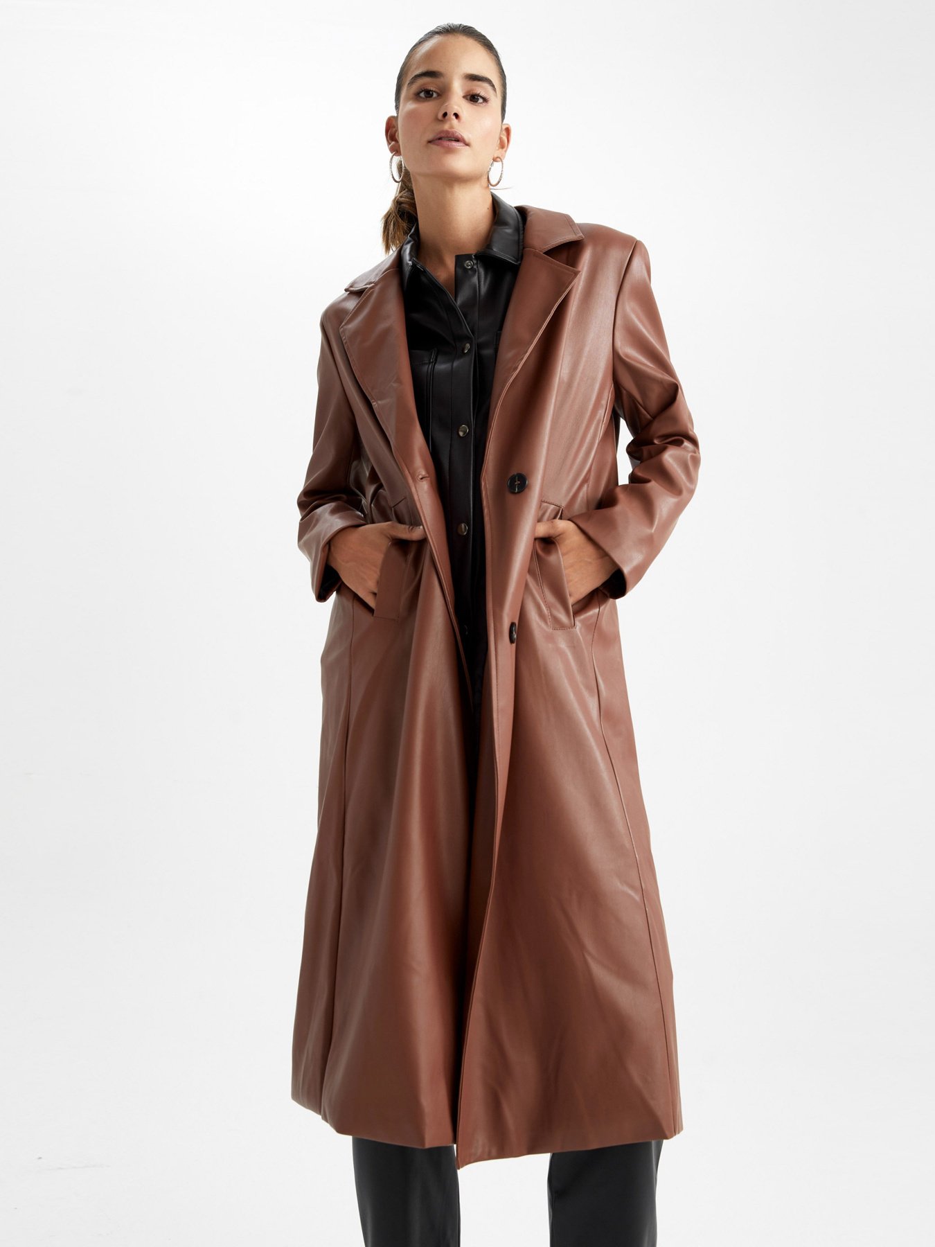 Тренч DeFacto Модель Y7179AZ-BN278 Фото