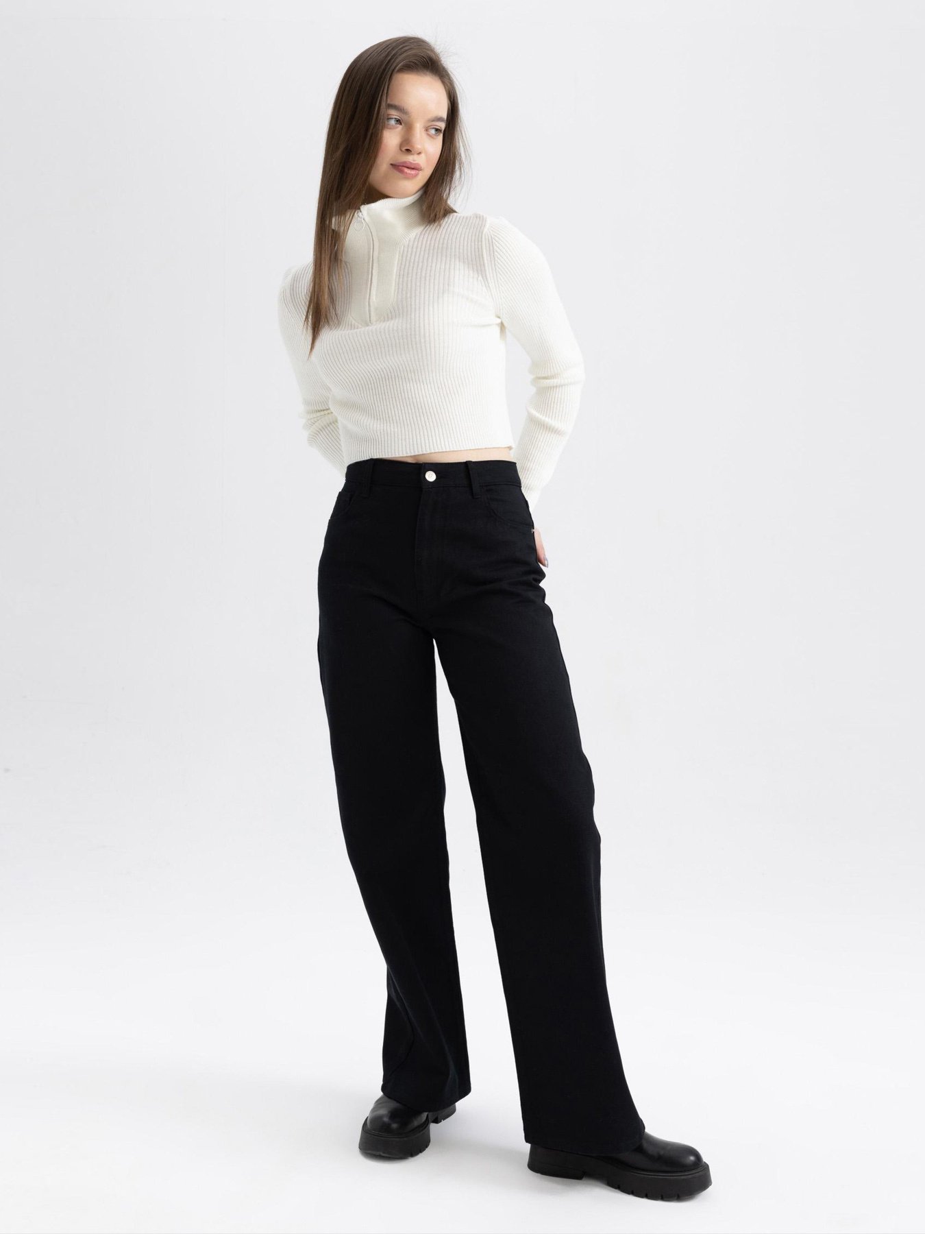 Прямі джинси DeFacto модель Z4004AZ-BK27 Фото