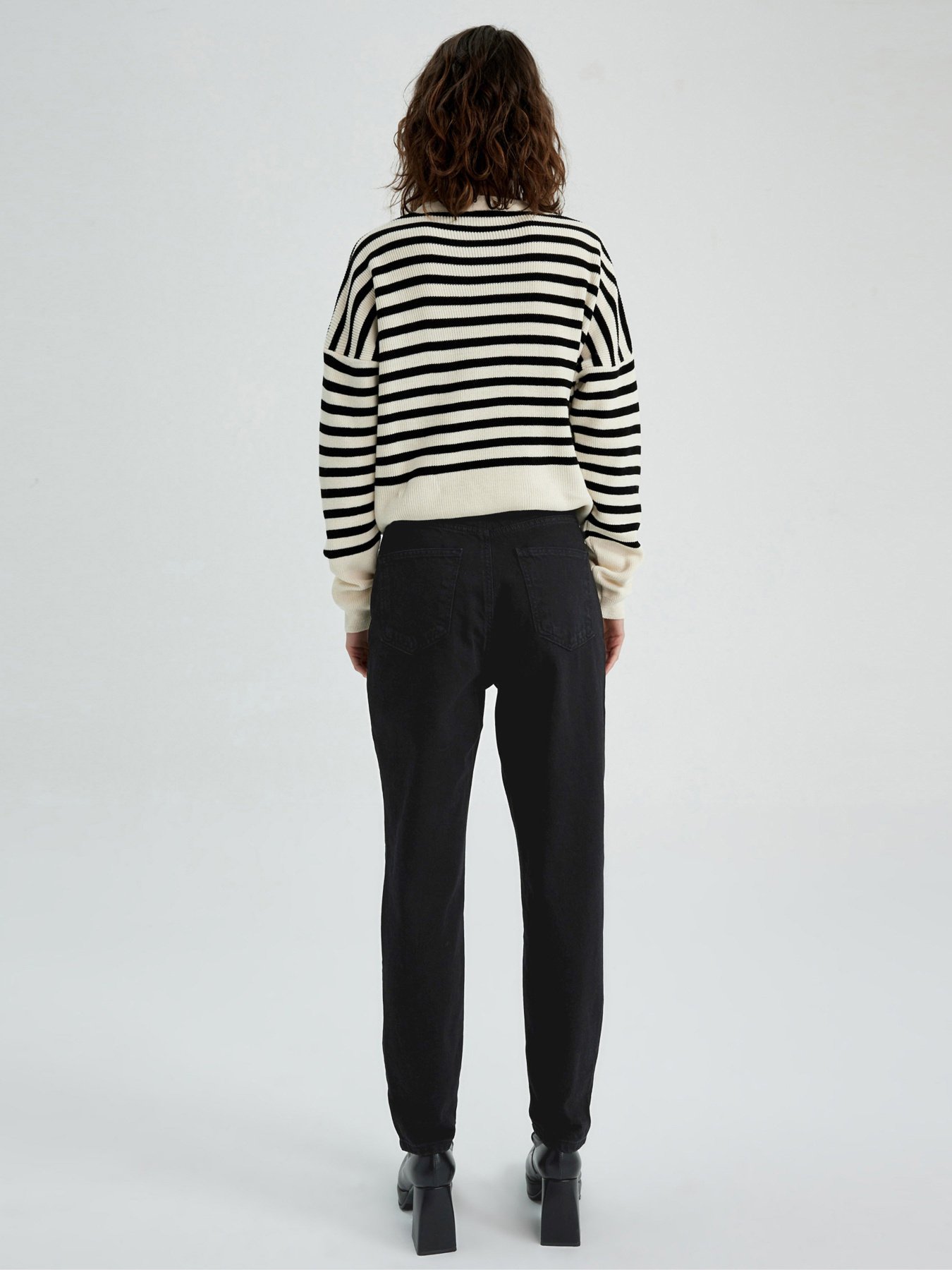 Джинси мом DeFacto модель Z6556AZ-NM40 Фото