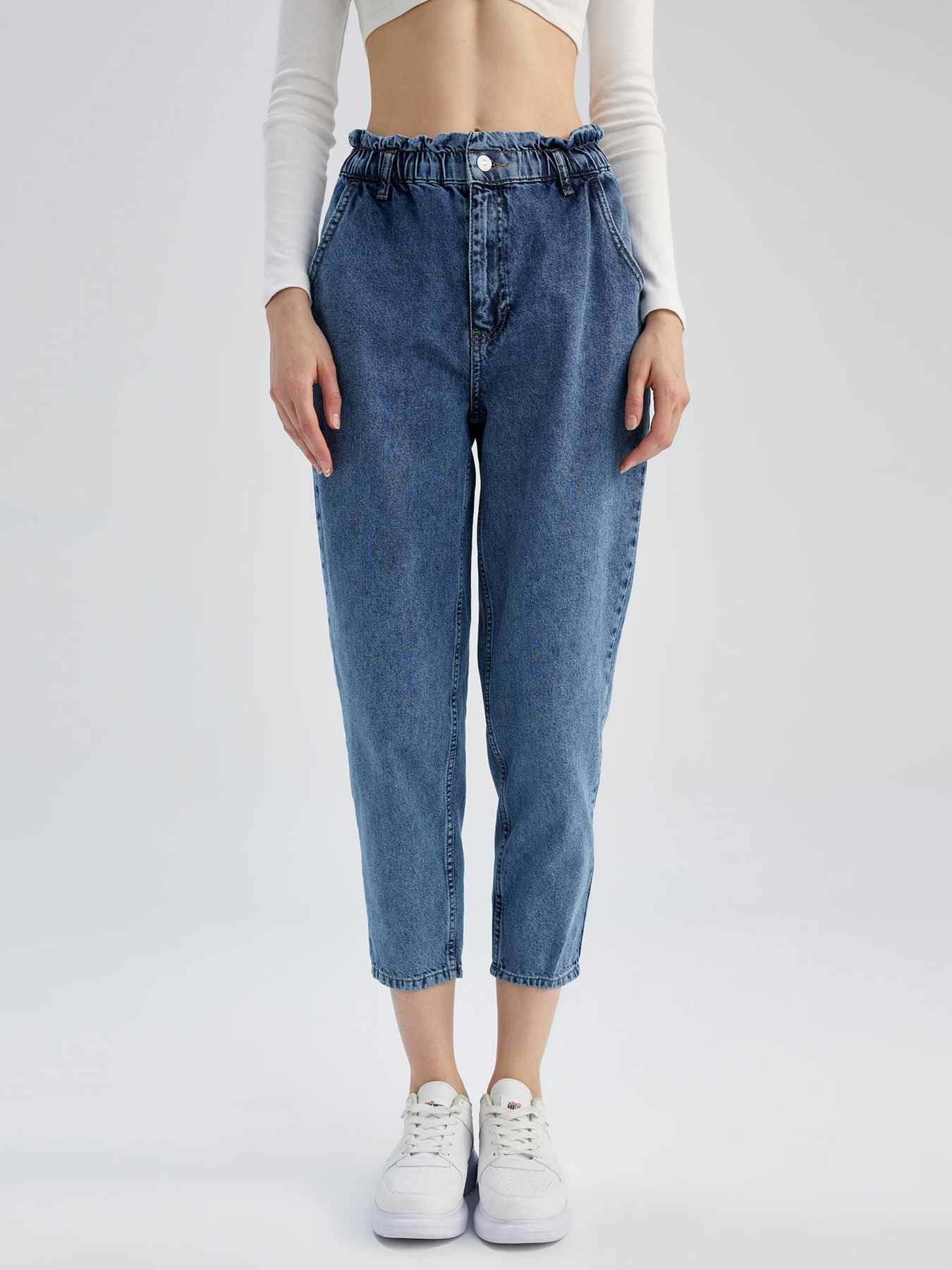 Джинси мом DeFacto модель Z6557AZ-NM28 Фото