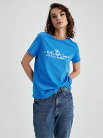 Футболка DeFacto модель Z8374AZ-BE124 Футболка DeFacto модель Z8374AZ-BE124 Фото