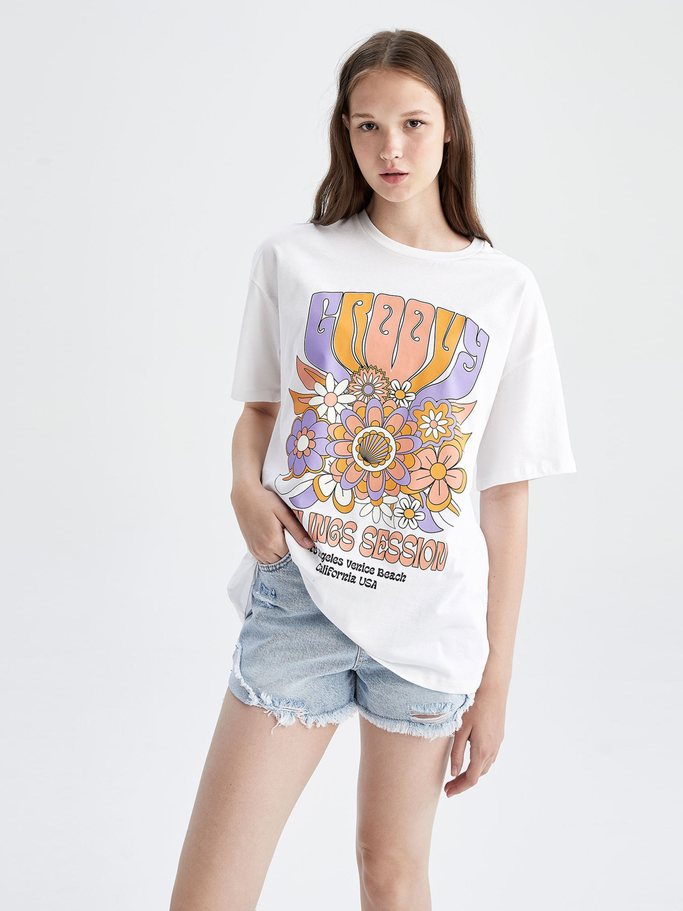 Футболка DeFacto модель Y1527AZ-WT34 Фото