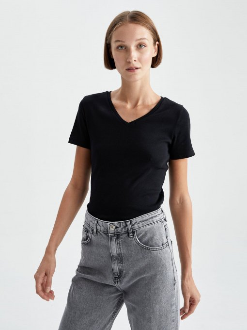 Футболка DeFacto модель I1080AZ-BK27 Фото