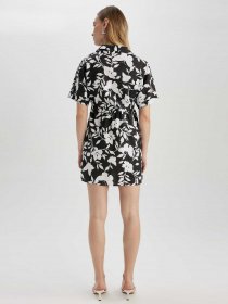 Платье мини DeFacto модель Z7663AZ-BK81 Фото