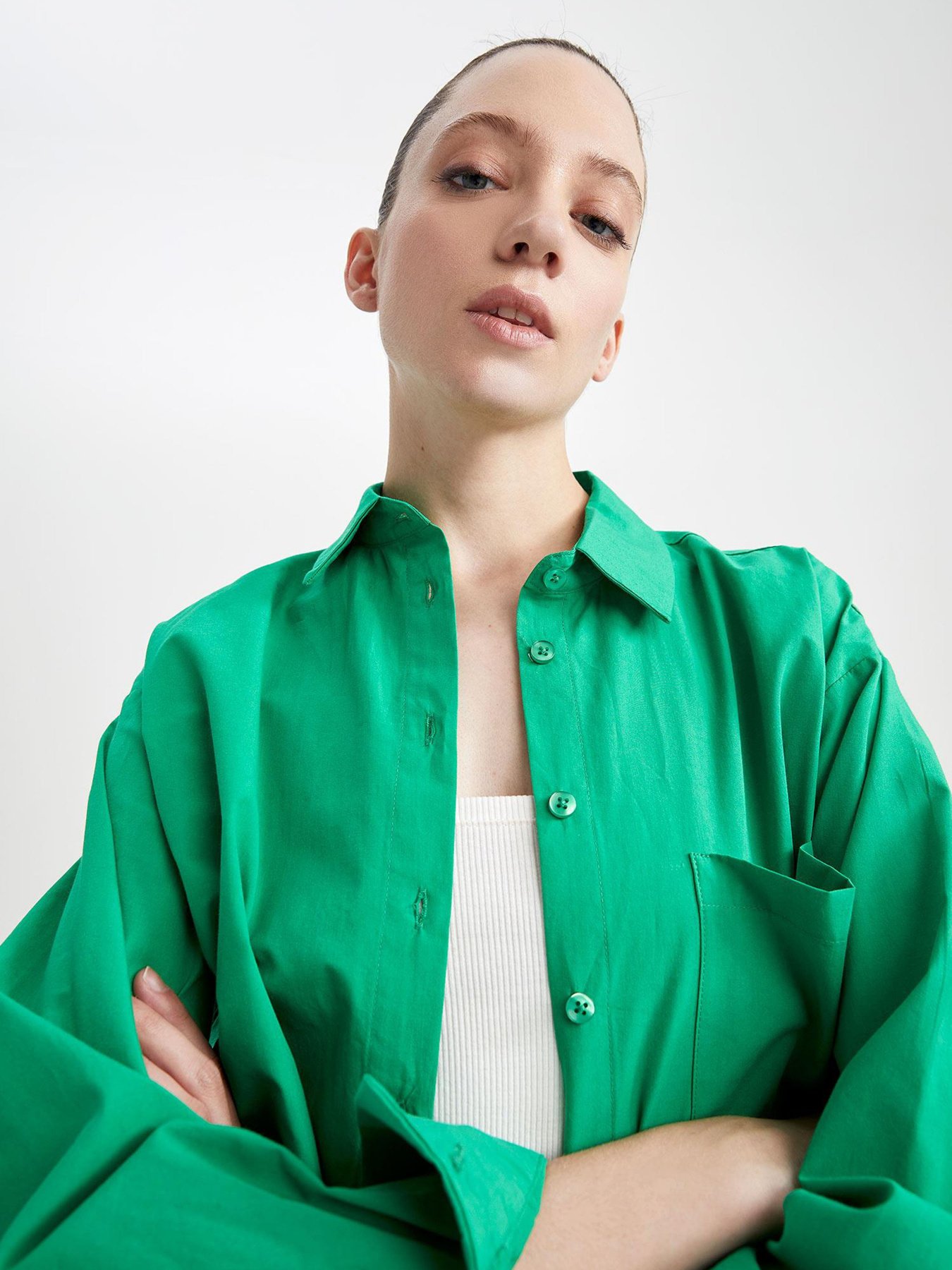 Рубашка DeFacto модель U7763AZ-GN689 Фото