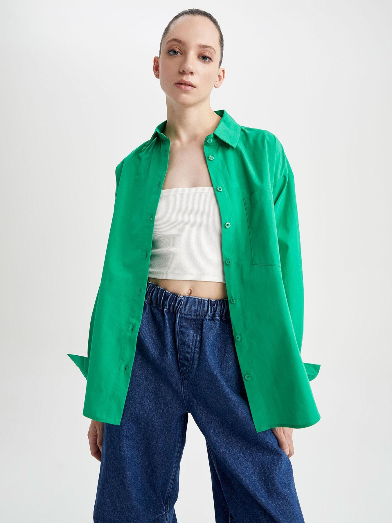 Рубашка DeFacto модель U7763AZ-GN689 Фото