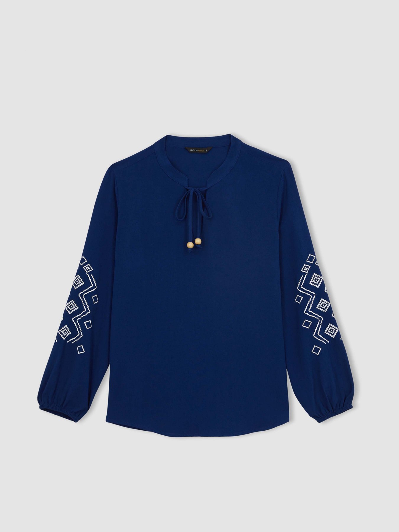 Вышитая рубашка DeFacto модель Z6762AZ-NV30 Фото