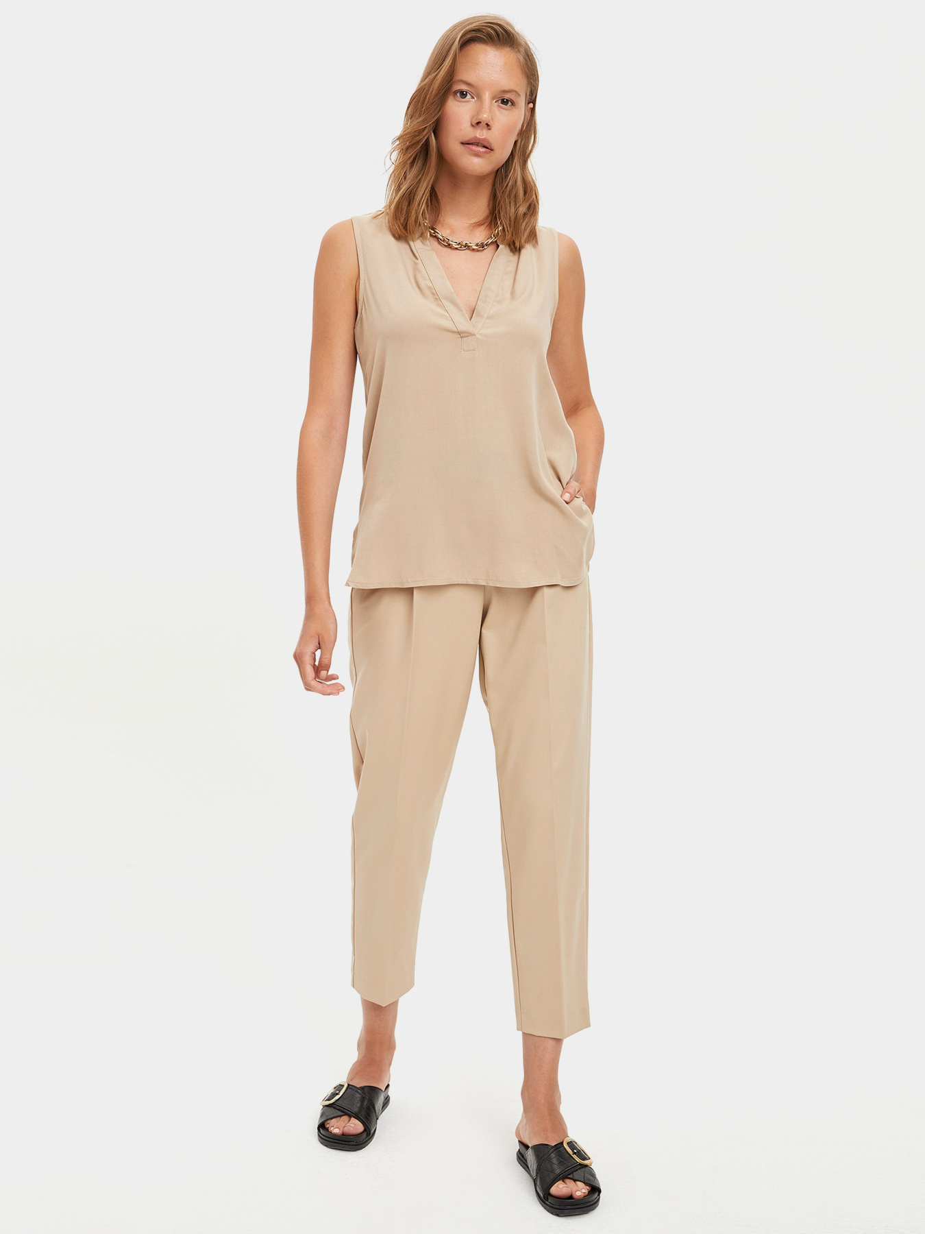 Блуза з коротким рукавом DeFacto модель R4956AZ-BG303 Фото