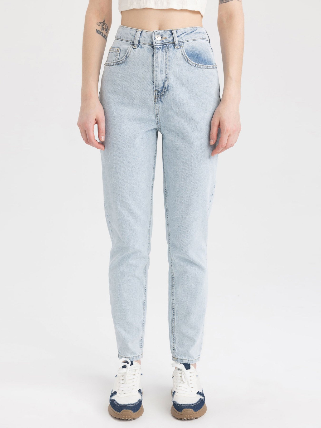 Джинси мом DeFacto модель A3476AX-NM39 Фото