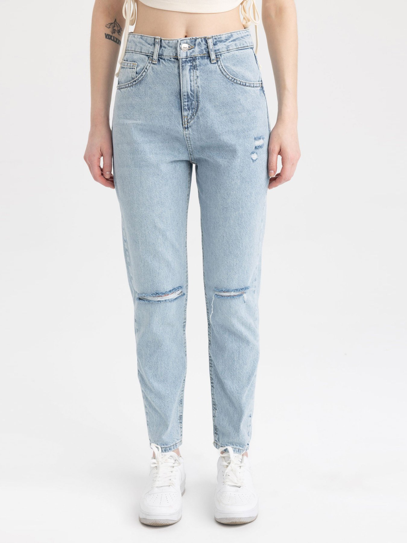 Джинси мом DeFacto модель A3475AX-NM39 Фото