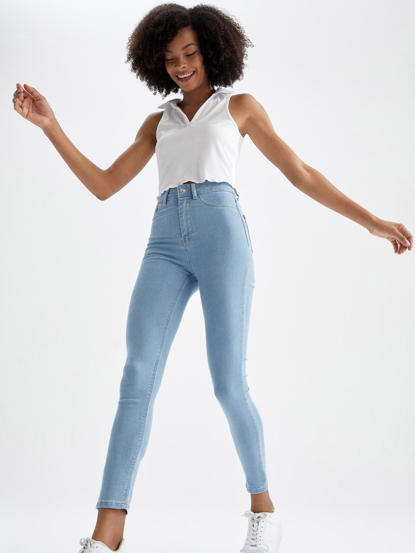 Скинни джинсы DeFacto модель Y7204AZ-NM39 Фото