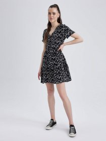 Платье мини DeFacto модель T4046AZ-BK26 Фото