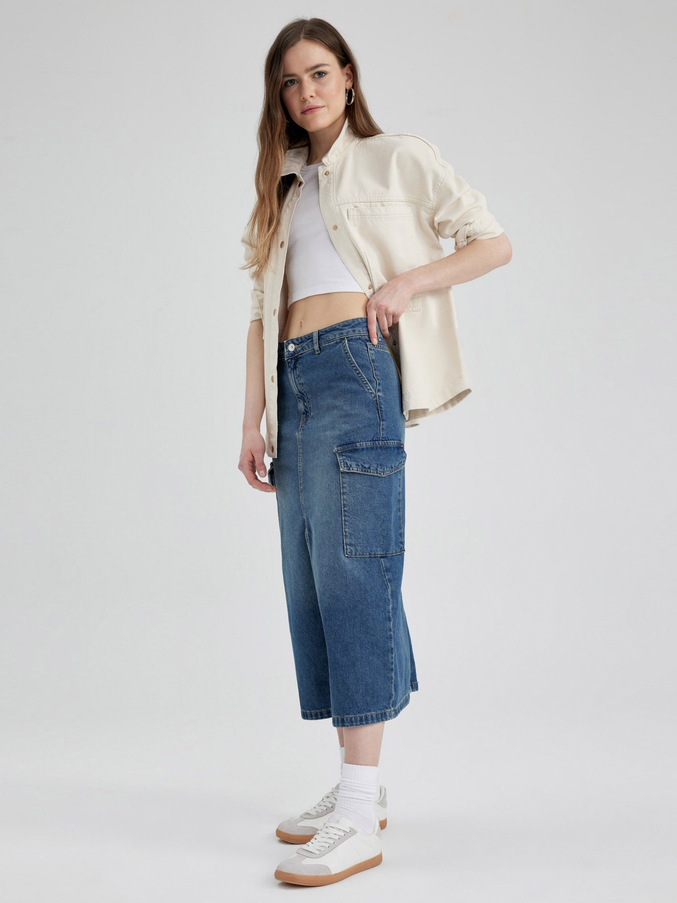 Джинсовая куртка DeFacto модель A0764AX-WT1 Фото