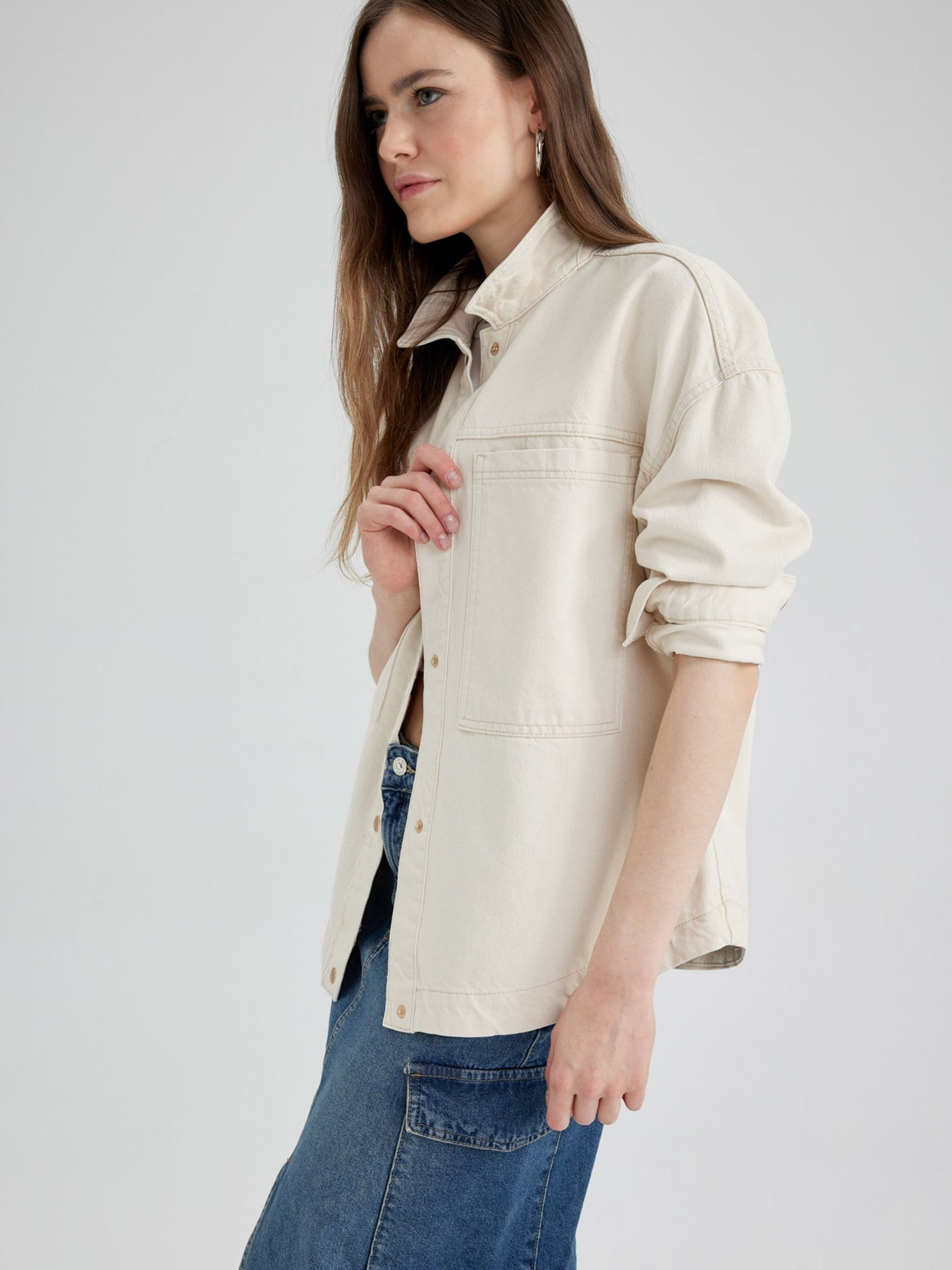 Джинсовая куртка DeFacto модель A0764AX-WT1 Фото