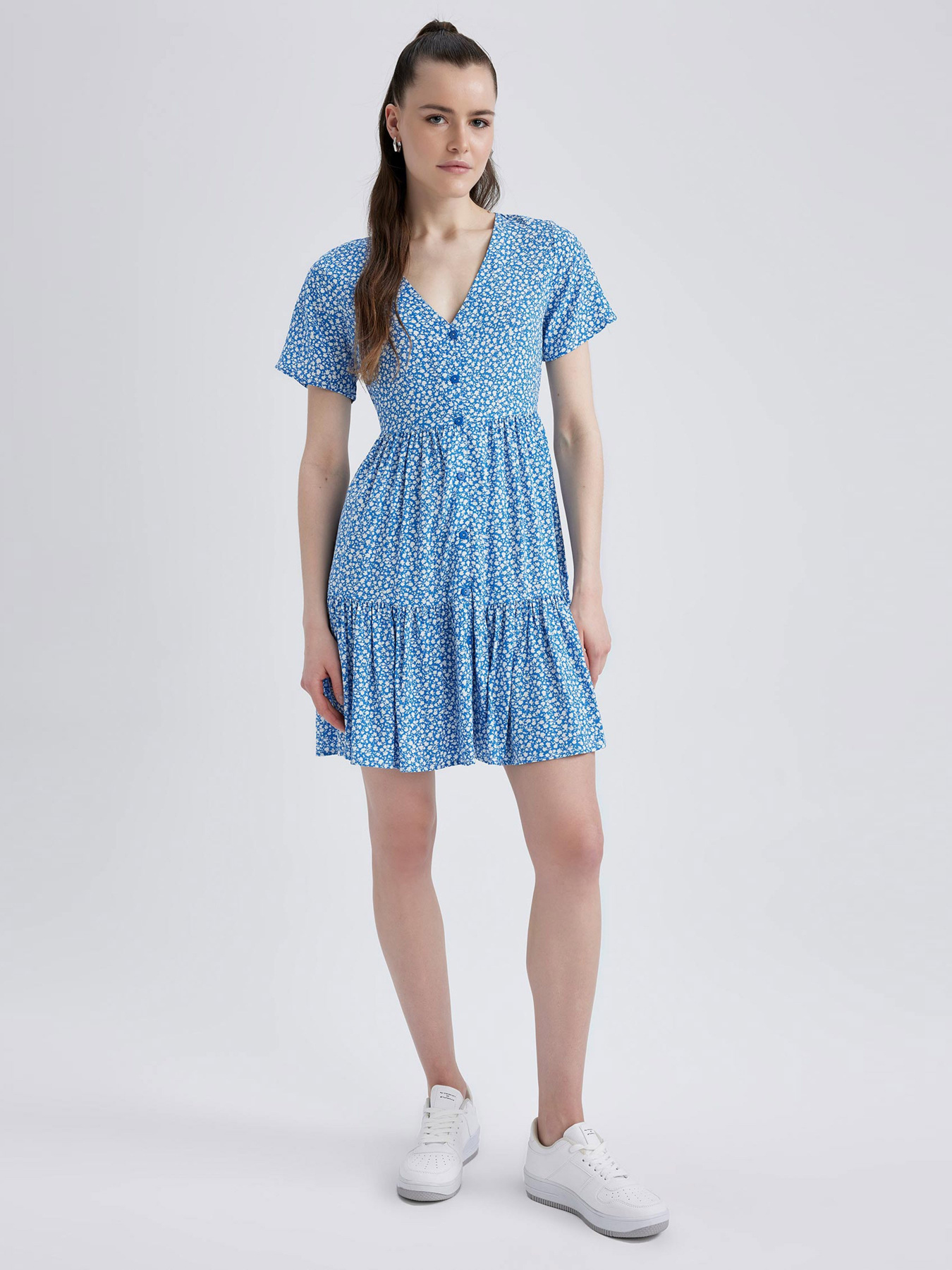 Сукня міні DeFacto модель Y2227AZ-BE124 Фото