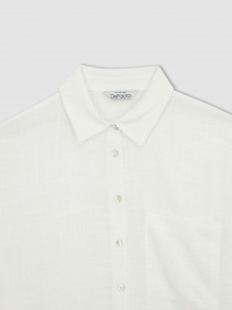 Сорочка повсякденна DeFacto модель X2232AZ-WT34 Фото