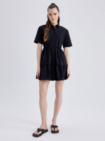 Платье мини DeFacto модель Y3935AZ-BK27 Фото