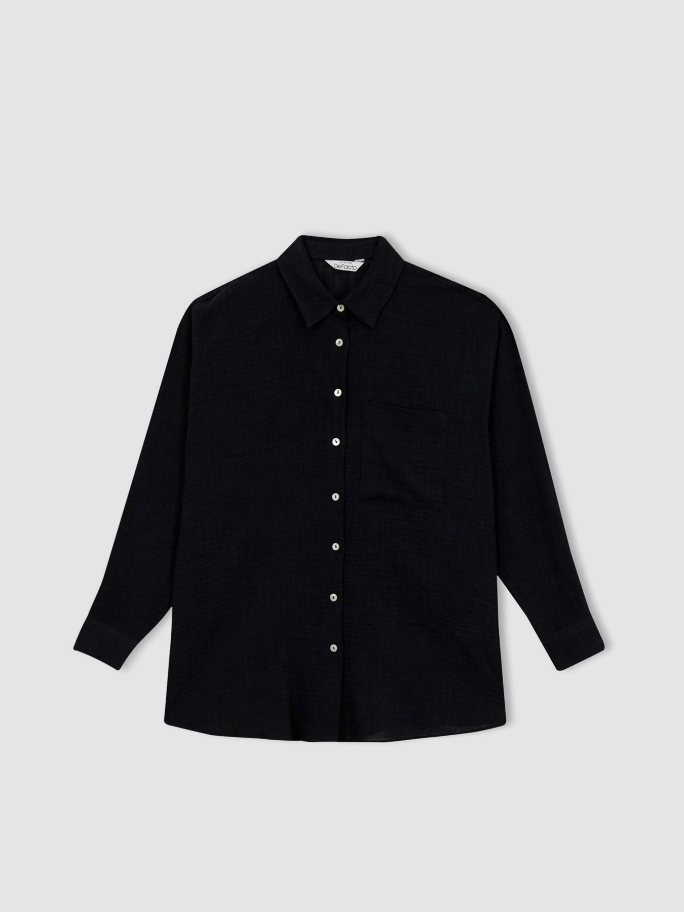 Сорочка DeFacto модель X2232AZ-BK27 Фото