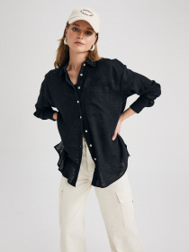 Сорочка DeFacto модель X2232AZ-BK27 Фото