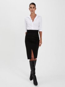 Спідниця міді DeFacto модель Y6466AZ-BK81 Фото