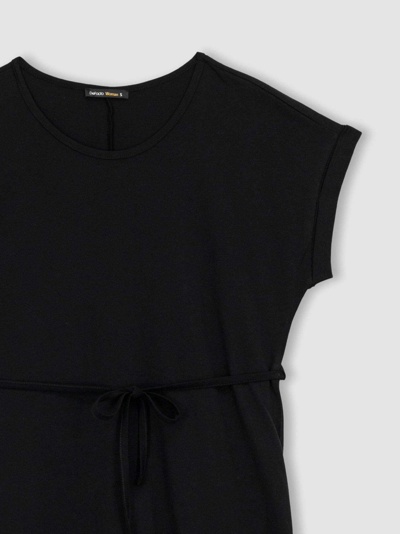 Платье мини DeFacto модель T8057AZ-BK81 Фото
