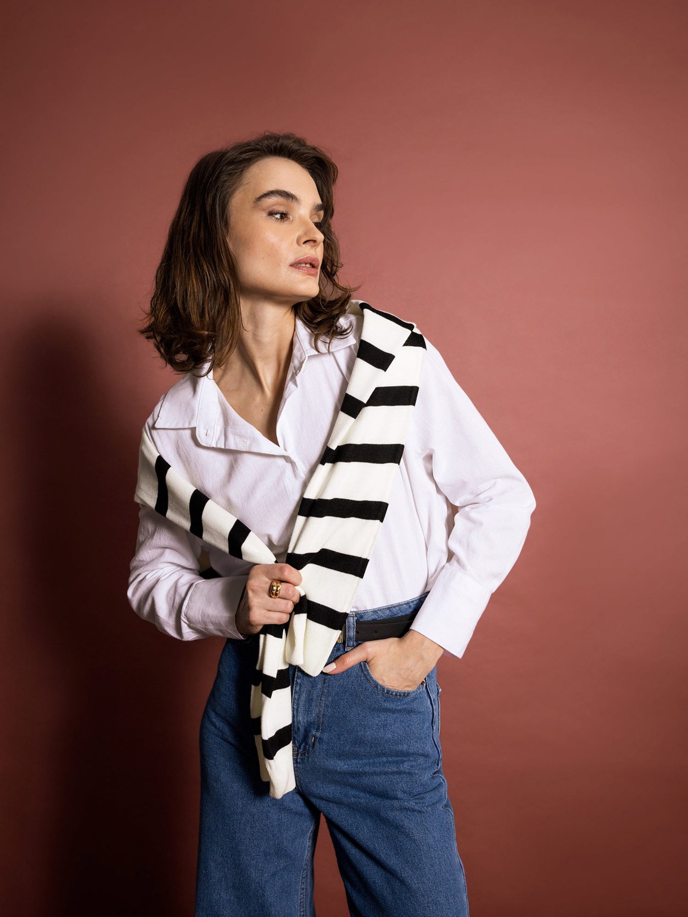 Сорочка повсякденна DeFacto модель V2521AZ-WT34 Фото