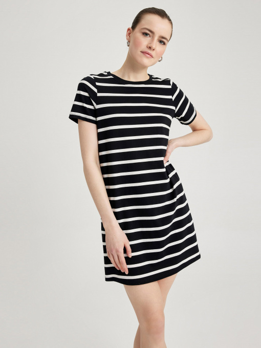 Сукня-футболка DeFacto модель A0729AX-BK81 Фото