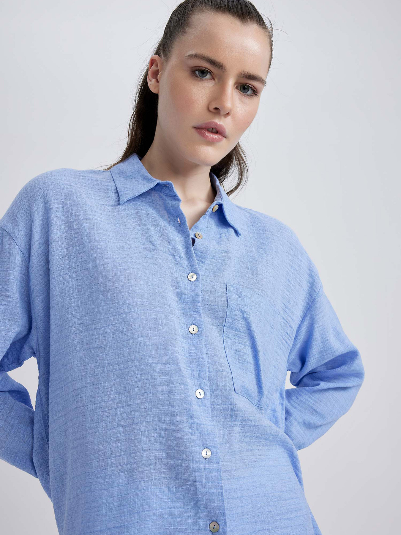 Рубашка DeFacto модель X2232AZ-BE553 Фото