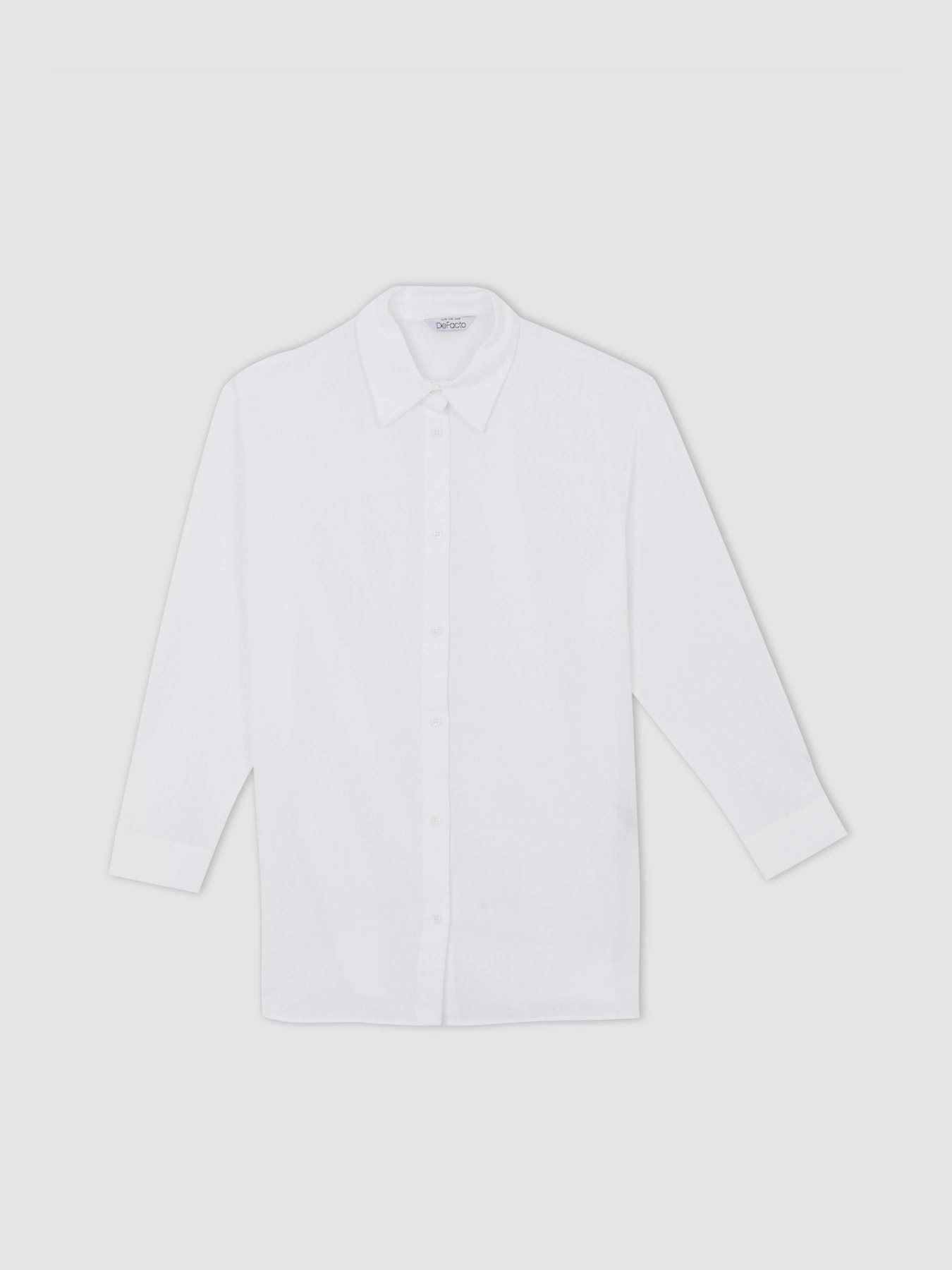 Сорочка повсякденна DeFacto модель Y9295AZ-WT34 Сорочка повсякденна DeFacto модель Y9295AZ-WT34 Фото
