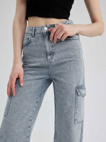 Прямые джинсы DeFacto модель A0739AX-NM39 Фото