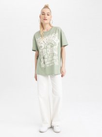 Футболка DeFacto модель Z7615AZ-GN953 Фото