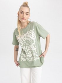 Футболка DeFacto модель Z7615AZ-GN953 Фото