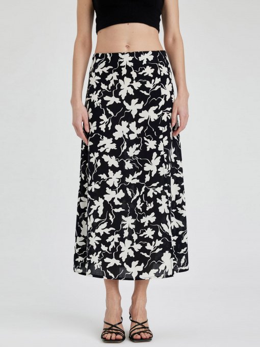 Юбка миди DeFacto модель X6692AZ-BK27 Фото