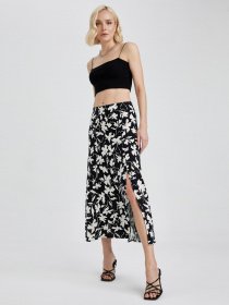 Юбка миди DeFacto модель X6692AZ-BK27 Фото