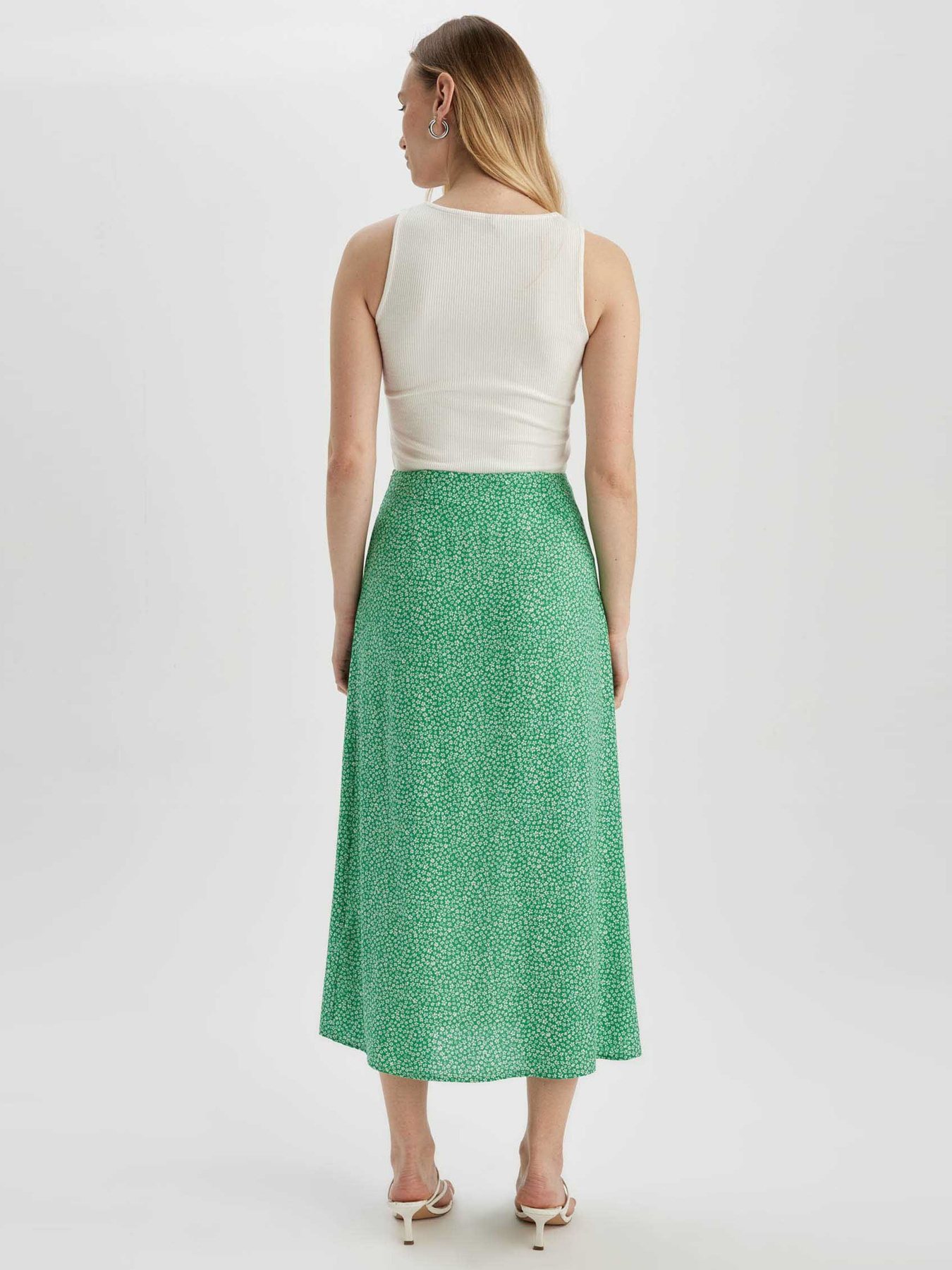 Юбка миди DeFacto модель X6692AZ-GN205 Юбка миди DeFacto модель X6692AZ-GN205 Фото