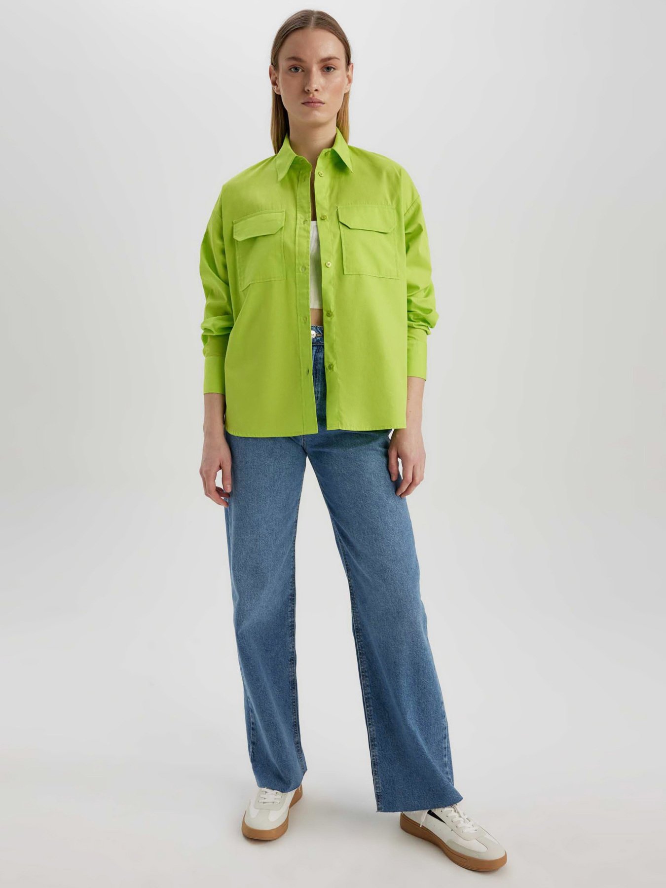 Сорочка DeFacto модель A3153AX-GN1184 Фото