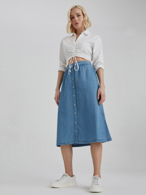 Спідниця міді DeFacto модель Z1722AZ-NM28 Фото