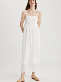 Платье макси DeFacto модель A0061AX-WT32 Платье макси DeFacto модель A0061AX-WT32 Фото