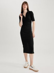 Сукня міді DeFacto модель A2096AX-BK27 Сукня міді DeFacto модель A2096AX-BK27 Фото