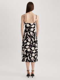 Платье миди DeFacto модель A3320AX-BK81 Платье миди DeFacto модель A3320AX-BK81 Фото