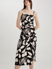 Платье миди DeFacto модель A3320AX-BK81 Платье миди DeFacto модель A3320AX-BK81 Фото