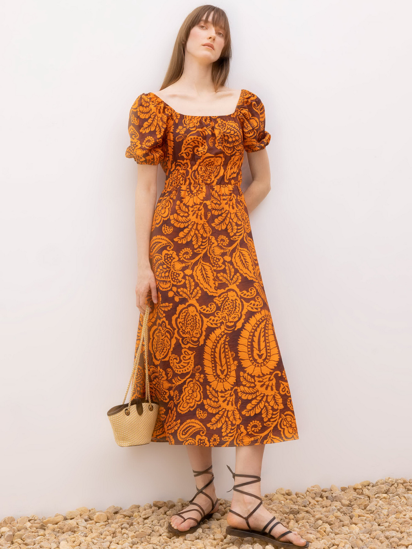 Сукня міді DeFacto модель A4796AX-BR162 Фото