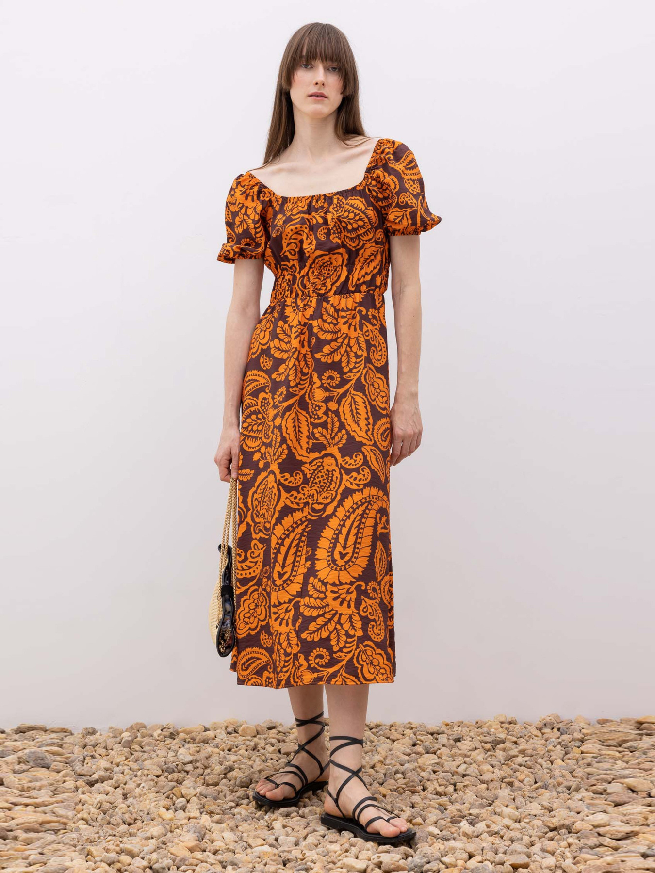 Сукня міді DeFacto модель A4796AX-BR162 Фото