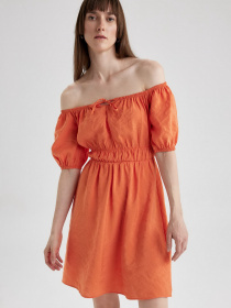 Платье мини DeFacto модель A4798AX-OG251 Фото