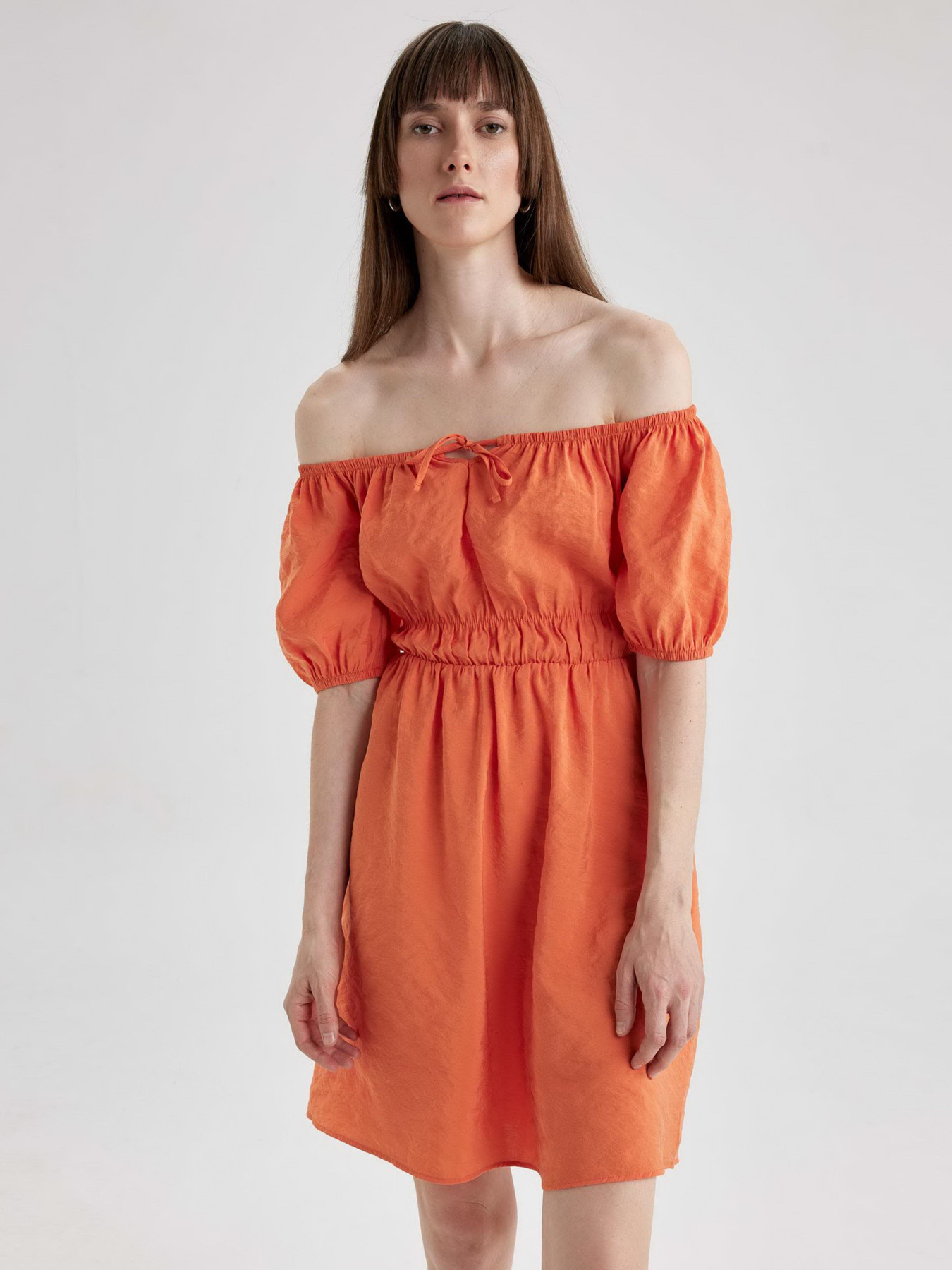 Сукня міні DeFacto модель A4798AX-OG251 Сукня міні DeFacto модель A4798AX-OG251 Фото