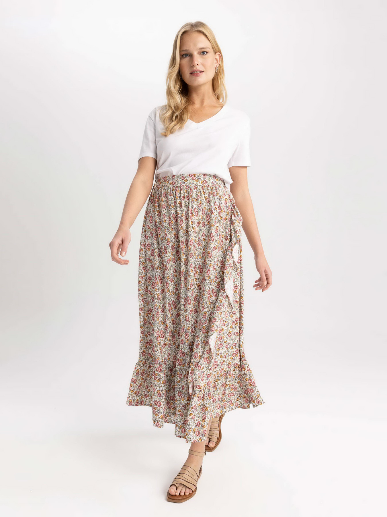 Спідниця максі DeFacto модель A5089AX-RD2 Фото