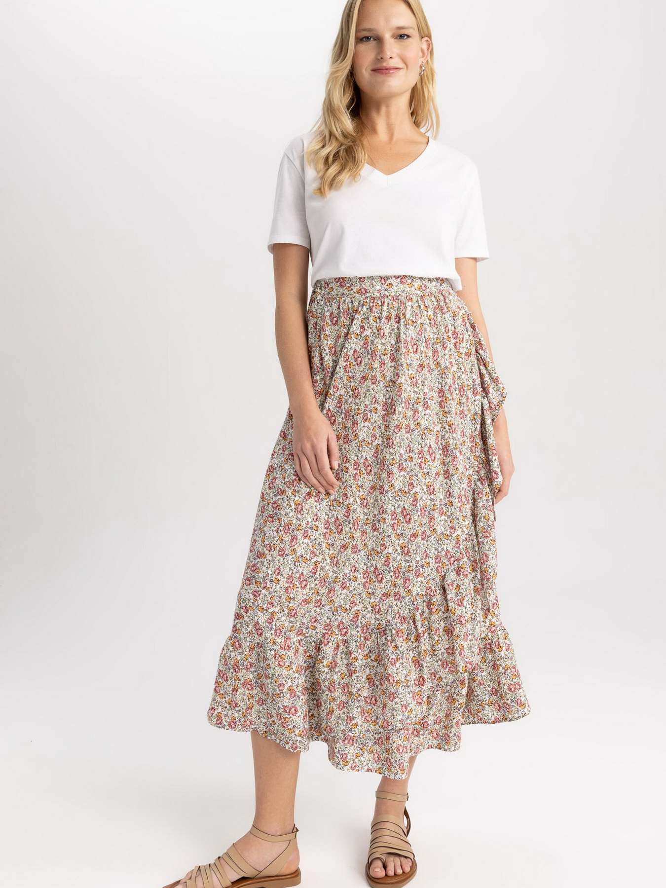 Спідниця максі DeFacto модель A5089AX-RD2 Фото