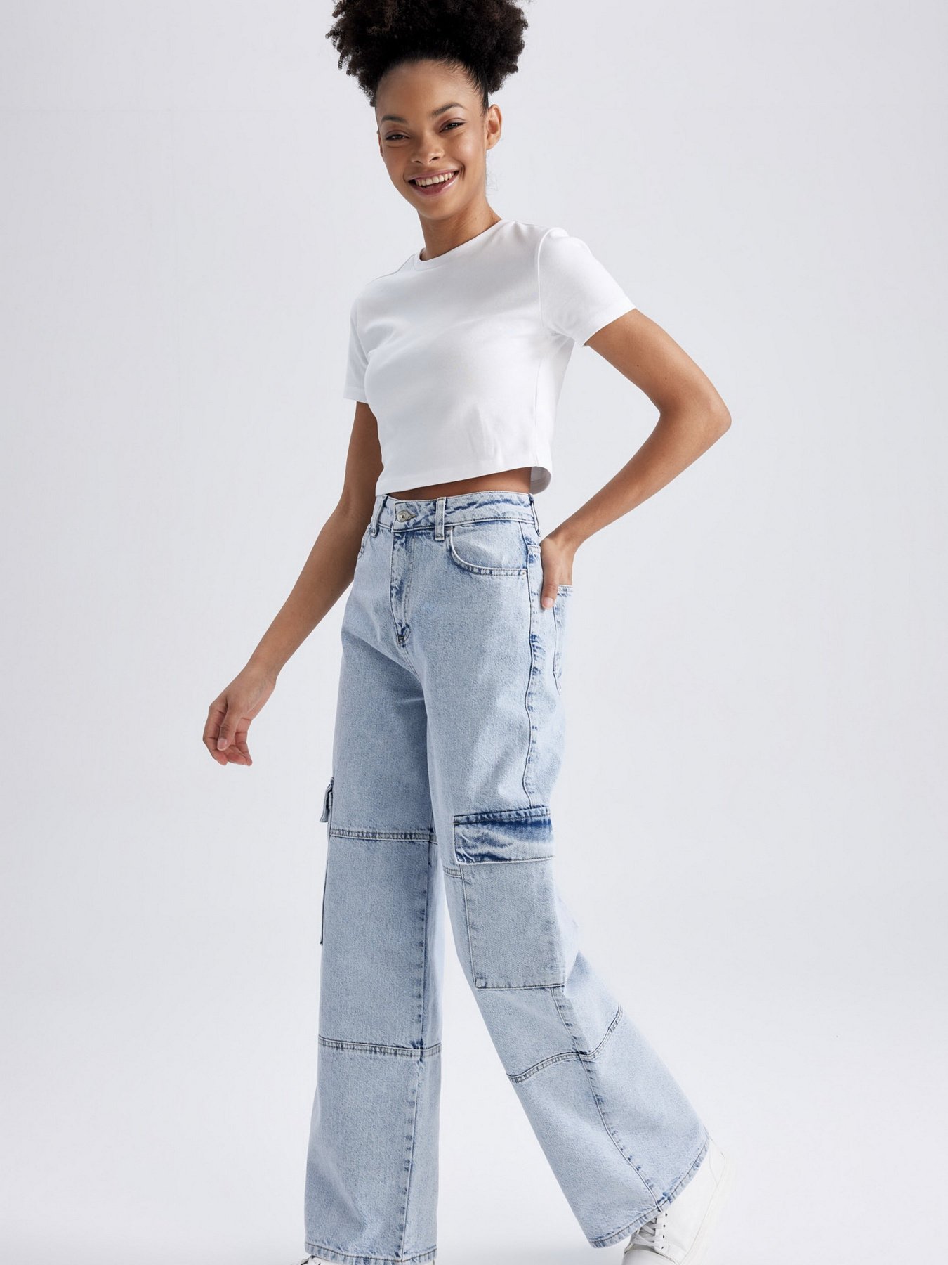 Прямые джинсы DeFacto модель A5150AX-NM39 Фото